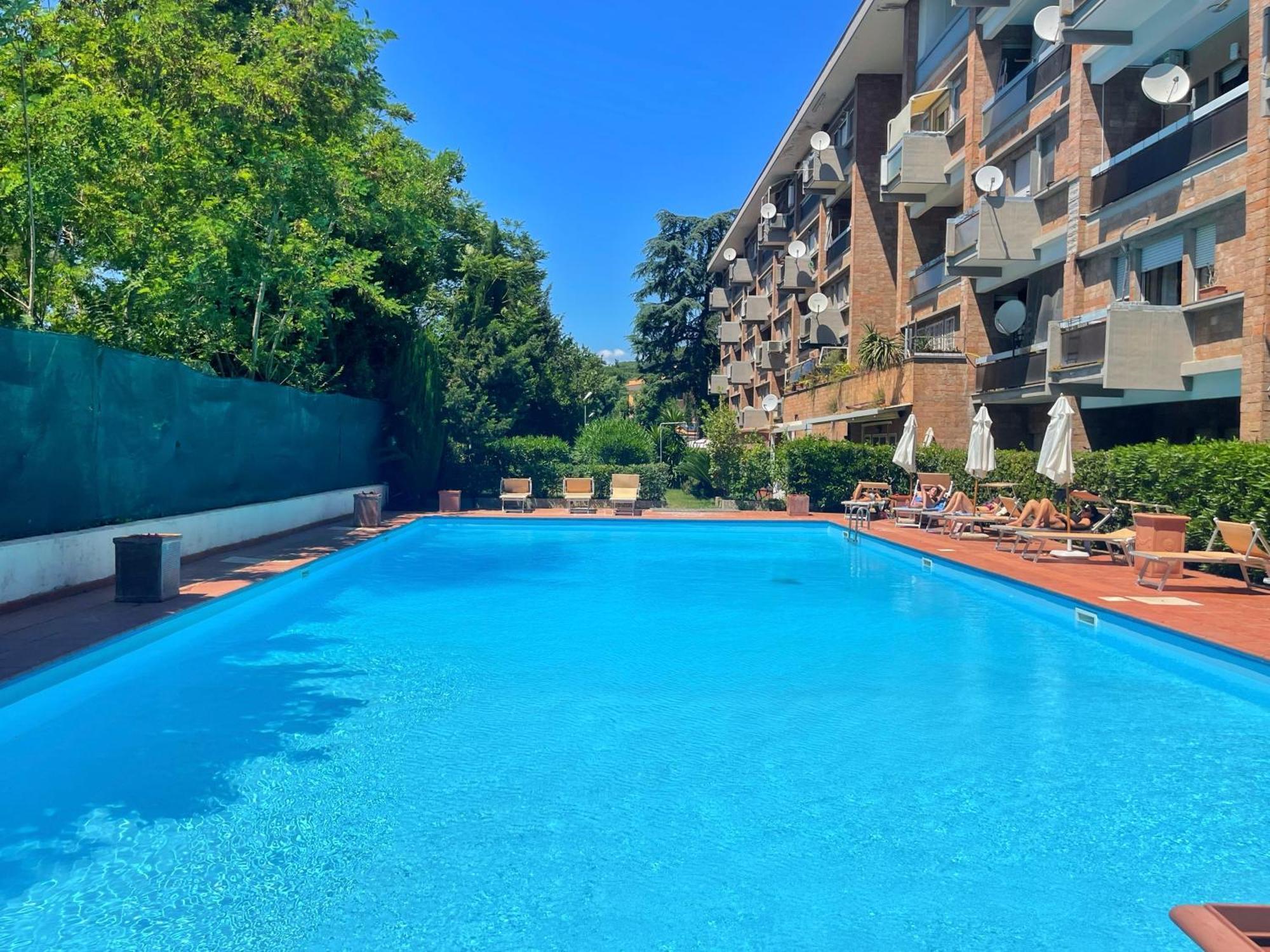 Modern Apartment 10 Min Vatican Parking&Pool Rome Buitenkant foto